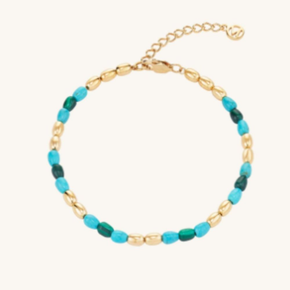 Mejuri Duo Beaded Bracelet